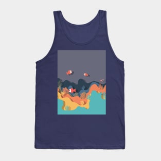 Underwater coral reef Tank Top